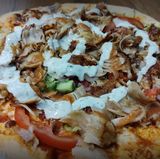 Pizza kebab completa