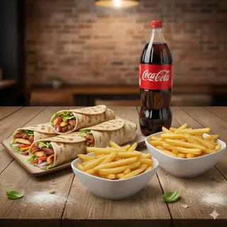 Menú 2 Durum Kebab (3 Uds.)