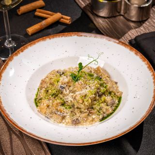 Risotto cu pui si ciuperci