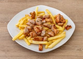 Ración De Raxo Con Patatas