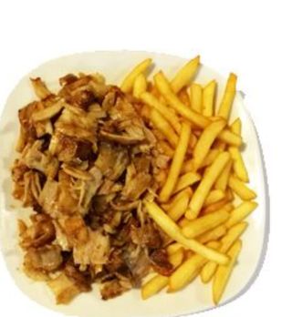 Menu Pedrata grande pollo, carne o mixto