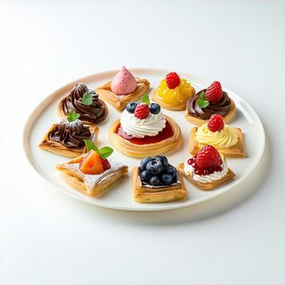 Vassoio pasticceria assortita 500 g