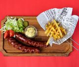 Kobasice sa pomfritom