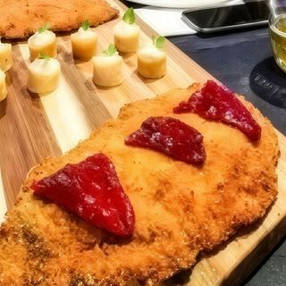 Cachopo ternera gallega de cecina y cabrales