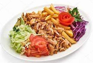 Plato Döner Kebab De Pollo