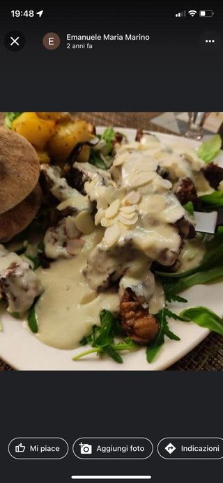 TAGLIATA DI ANGUS CON FONDUTA & MANDORLE