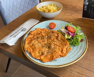 Șnițel de pui cu semințe