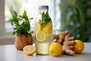 Jus De Citron Au Gingembre Frais