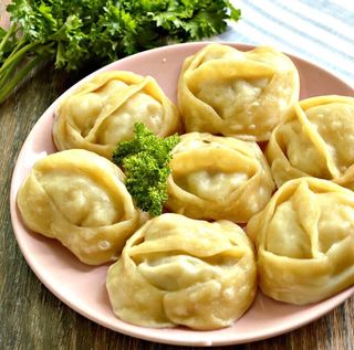 Манты с мясом