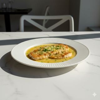 Scaloppine di pollo al limone
