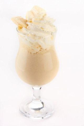 молочный коктейль "карамель-банан" (0,35 л.)