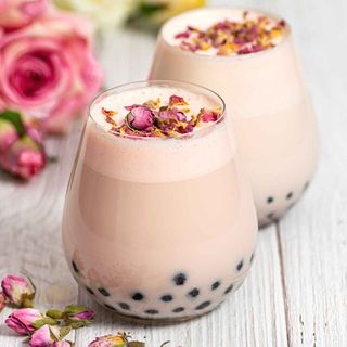 Té con leche rosas (M)