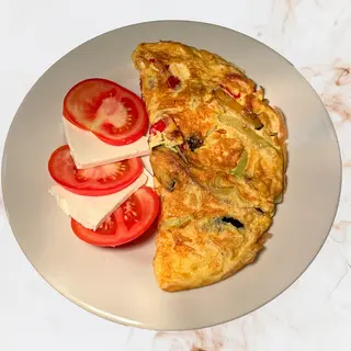 Omlet sa sirom