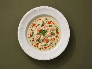 Вершковий суп з морепродуктами (260g)
