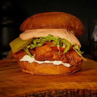 Doble Scandal Burger De Pollo