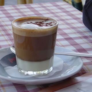 Cortado leche y leche 4 oz