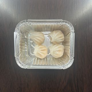 Ravioli al cristallo con gamberi
