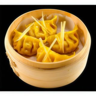 Gyozas de langostino y jengibre (4 uds.)