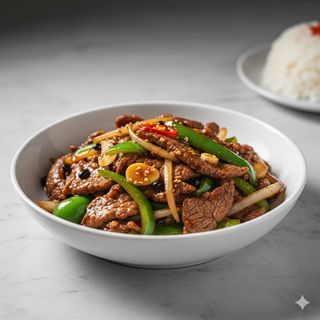 Ternera Con Champiñón