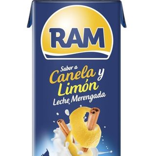 Leche fría con canela y limón