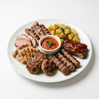 Плато за четирима 1кг