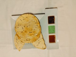 Plain papadom