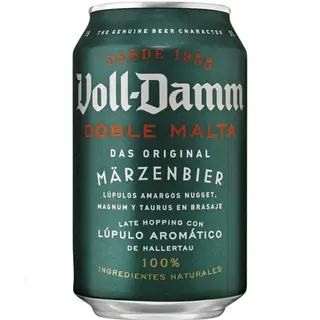 Cerveza Voll Damm doble malta 