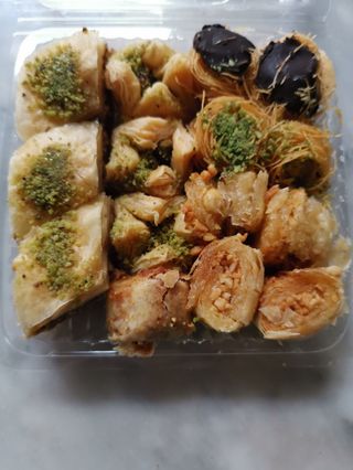 Caja de baklawa