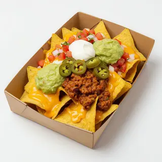 Nachos con chilli entera