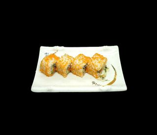 Rollo De Masago Con Salmón Y Aguacate (4 Pzs.)