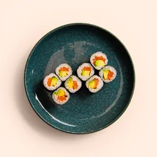 86. Hosomaki Salmón y Aguacate (8 pzs.)