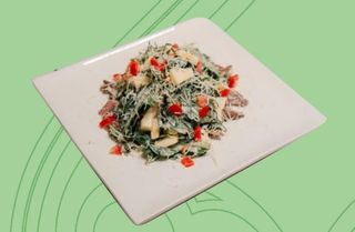 Салат Руккола со сметаной