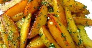 17. Картофи със соев сос и чесън (300г)