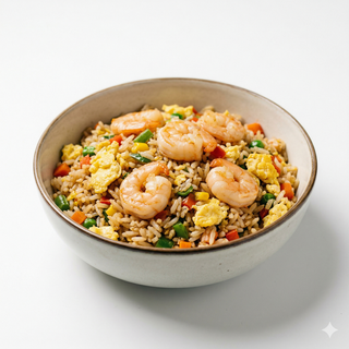 Arroz Frito Con Gambas