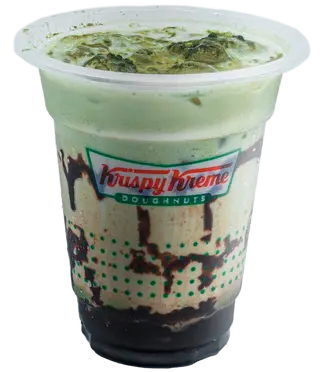 chocolate Iced Matcha latte (120z)