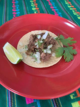 Taco De Carne De Cabra