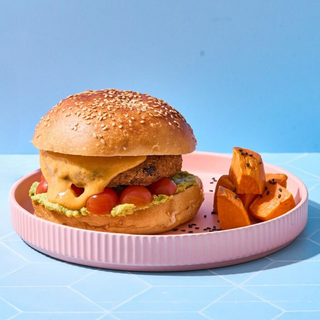 Spicy Asian Vegan Burger