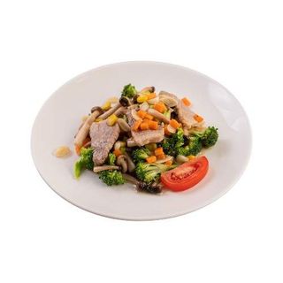 109. Cerdo Con Verduras