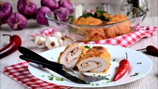 Rolovana pohovana piletina