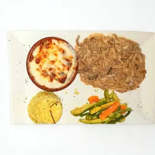 Émincé De Bœuf Au Crème Champignon
