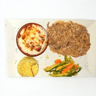 Émincé De Bœuf Au Crème Champignon