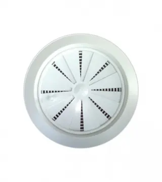 (017636) Rozetna za ventilaciju 150mm PVC bijela 3946-005