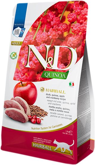 GF DUCK & QUINOA & CRANBERRY HAIRBALL 300г
