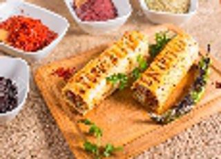 Piadina kebab, patate e Coca-Cola