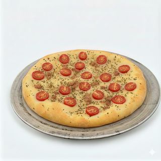 Focaccia con pomodorini