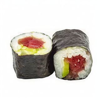 Maki de atún y aguacate (8 pzs.)