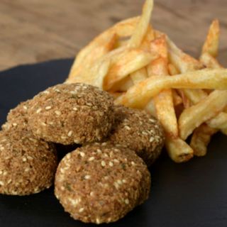 Shaorma falafel farfurie