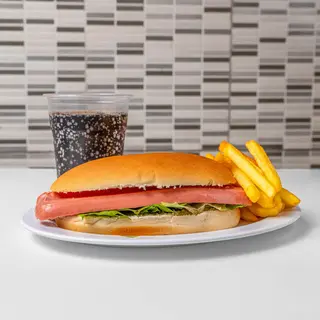 Menù hot dog