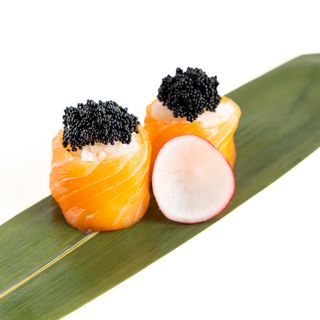 85. Gunkan tobiko - 2 pezzi