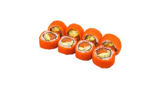 California z łososiem